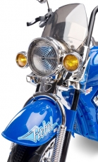 Дитячий електромотоцикл Caretero Rebel blue